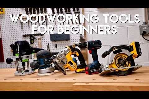 5 Must-Have Woodworking Tools For Beginners DIY | Woodworking Quick Tips