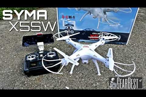 Syma X5SW Quadcopter – [Unboxing & Review] – 6 Axis – 2.4GHz – WIFI – FPV – 2MP Camera