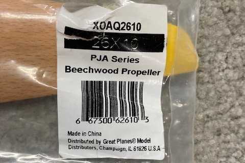 XOAR 26x12 Beechwood Propeller