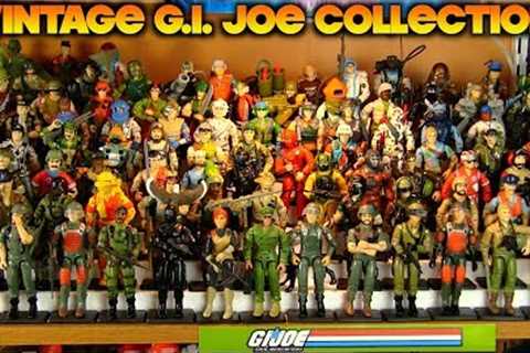 My Vintage G.I. Joe Figure Collection (1982 to 1993) with New Setup!