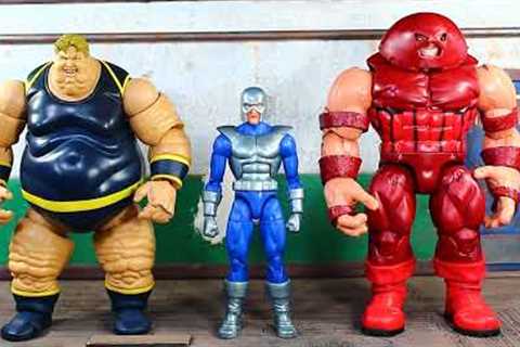 Hasbro Marvel Legends X-Men Retro Carded Wave AVALANCHE Action Figure Review! BOEM Almost Complete!!