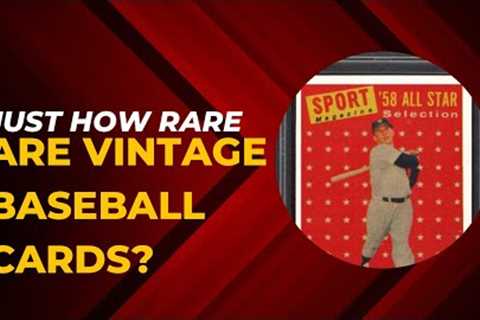 Vintage Baseball: Buyer Beware on Low-Grade Cards