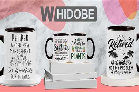 WHIDOBE Retirement Gifts for Women, Retirement Gifts for Grandma, Woman, Mom, Coworker, Retired Mug ..