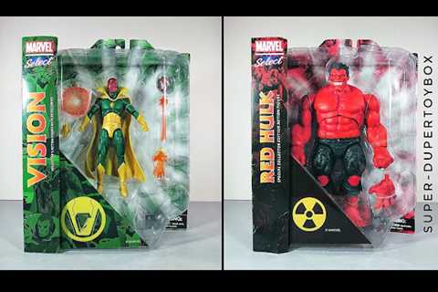 Marvel Select Vision & Red Hulk