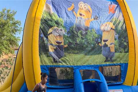 Can I Use a Moon Bounce in the Rain or Snow?