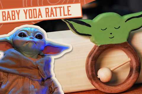 Baby Yoda rattle