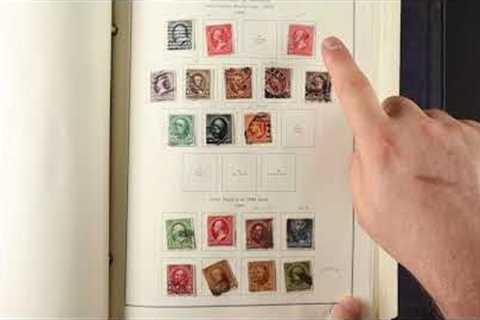 $5700 Choice US Stamp Album W/ Scott #1b & Other Gems