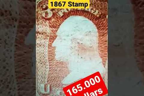 George Washington 1867 Stamp #valuablecollection  #makemoney #stamp #stamps #personalfinance  #us