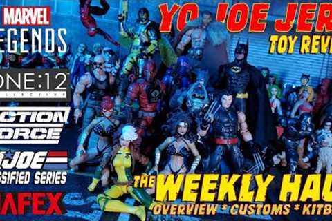 Weekly Toy Haul  Ep.2 * Overview * Kitbash * Marvel Legends * GI Joe Classified * Action Figures