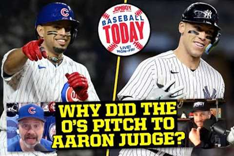 Why did the Orioles pitch to Aaron Judge? | Baseball Today