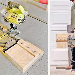 Miter Saw - DIY Portable Miter Saw Stand / Station | Shop Projects