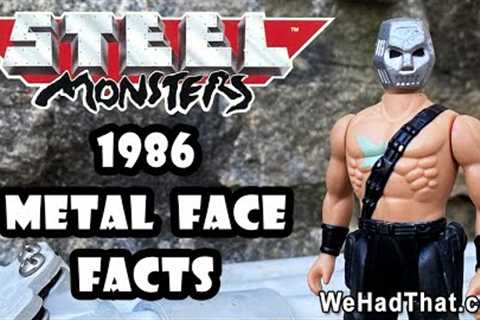 Vintage Tonka Steel Monsters Metal Face action figure review 1986 Road Warrior