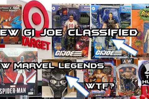 Toy Hunting NEW GI JOE CLASSIFIED MOTU MARVEL LEGENDS NECA WRESTLING SALE POWER RANGERS DC EPS216