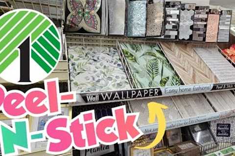 AMAZING DIY Crafts Using Dollar Tree PEEL-N-STICK Wallpaper