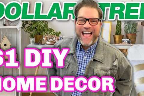 $1 Home Decor DIYS - Brilliant Dollar Tree Ideas!