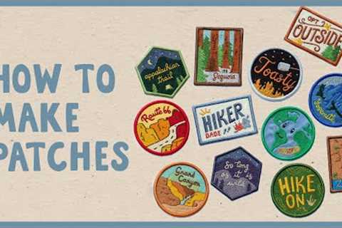 How to Make a Custom Patch | DIY | Beginner Friendly!