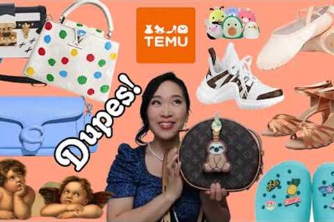 TEMU Haul // shoes, bags, accessories, stickers