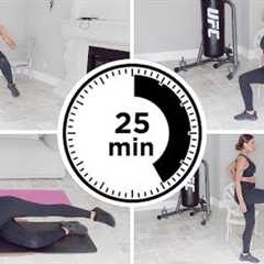 25 Minute Prenatal Bodyweight Workout | Pregnancy Safe Exercises for 1st, 2nd and 3rd Trimesters