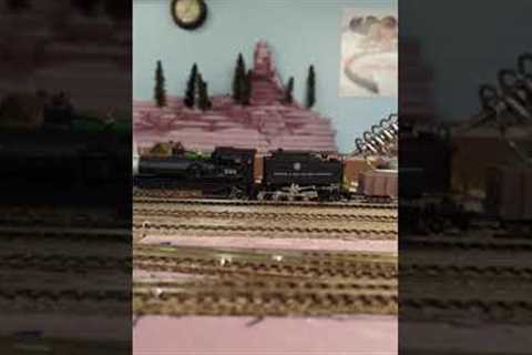 This may be the most cursed model train produced...