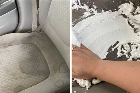 How To Clean Car Seats With Shaving Cream? – Works Like Magic!