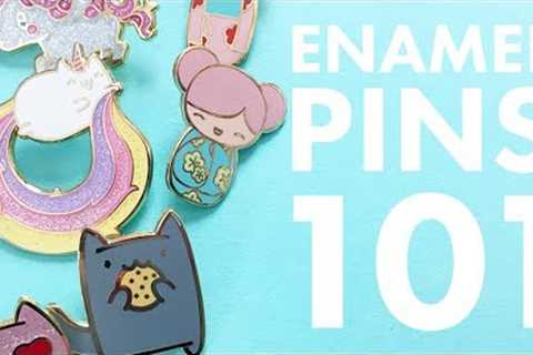 Enamel Pins 101: Anatomy of a Pin | The Pink Samurai''s Pin Series #1