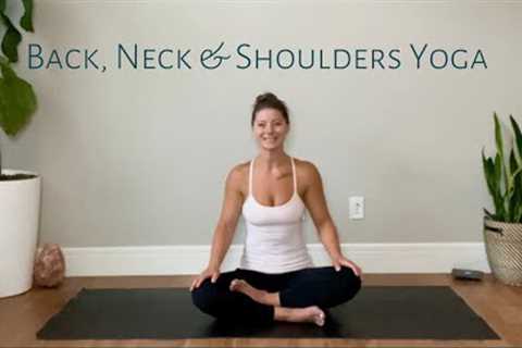 25 Minute Back, Neck & Shoulders Yoga