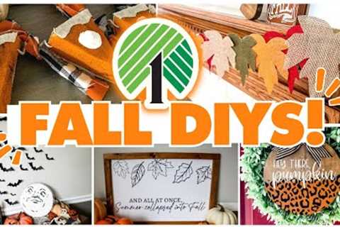 30 BEST Festive Fall Dollar Tree DIYs & Decor Ideas | Must make Fall Decor DIYs 2023!