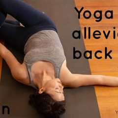 Yoga to alleviate back pain (15min)