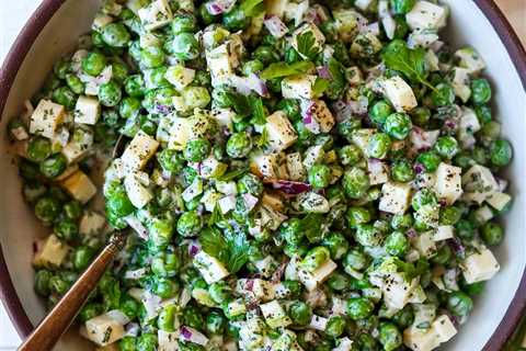 Herby Vegetarian Pea Salad