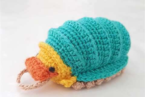 Crochet A Rubber Ducky Isopod Amigurumi Mash-Up … Also Known As Roly Poly, Woodlouse, Pill Bug, &..