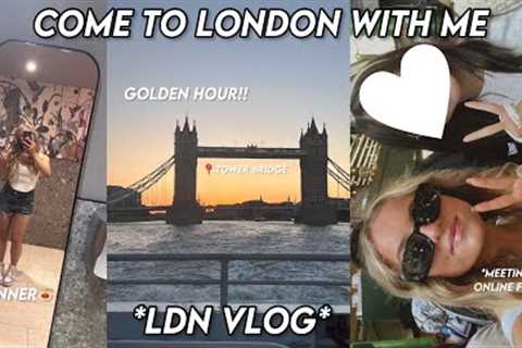 come to LONDON FOR THE DAY WITH ME & MY FAMILY! *meeting my online bestfriend...*