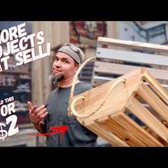 6 More Woodworking Projects That Sell – Low Cost High Profit – Make Money Woodworking (Episode 13)
