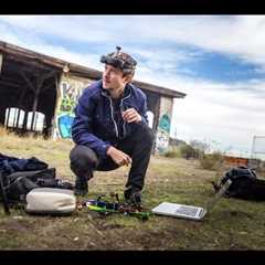 Quadcopter Racing with First Person Video!