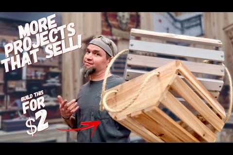 6 More Woodworking Projects That Sell – Low Cost High Profit – Make Money Woodworking (Episode 13)