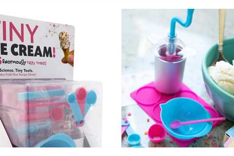 You Can Get a Tiny Ice Cream Making Kit and It’s So Cute!