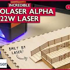 Incredible for Railway Modelling | 💥 AlgoLaser Alpha 22W Laser 💥