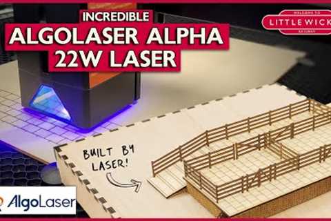 Incredible for Railway Modelling | 💥 AlgoLaser Alpha 22W Laser 💥