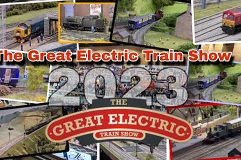 The Great Electric Train Show - 2023 - Milton Keynes  - #hornby - Making tracks - 152ft railway