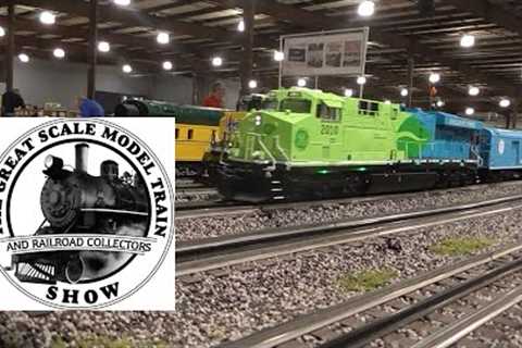 2023 Great Scale Train Show O Gauge Layouts Timonium