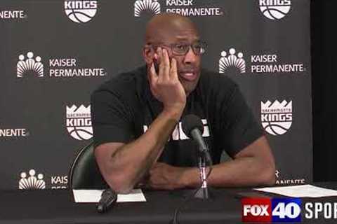 Kings coach Mike Brown on Stephen Curry sinking Sacramento with game-winning 3-pointer