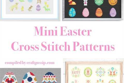 Mini Easter Cross Stitch Patterns