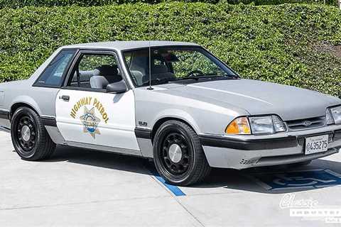 1989 CHP SSP Mustang Enjoying Retirement from Active Duty