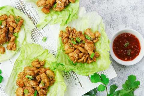 Asian Chicken Lettuce Wraps