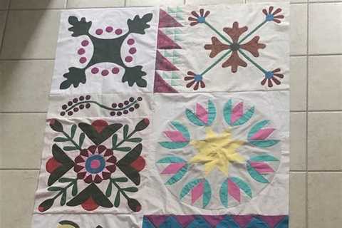 Sampler Quilt/Happy 4th!