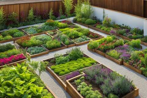 Creative Raised Bed Garden Design With Concrete Blocks Guide