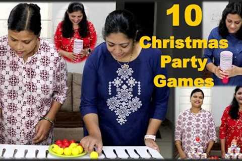 10 Christmas Party games | New party games | Kitty party games for ladies | New Year Games (2024)