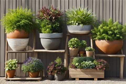 Clever Ideas for Raising Plant Pots off the Ground