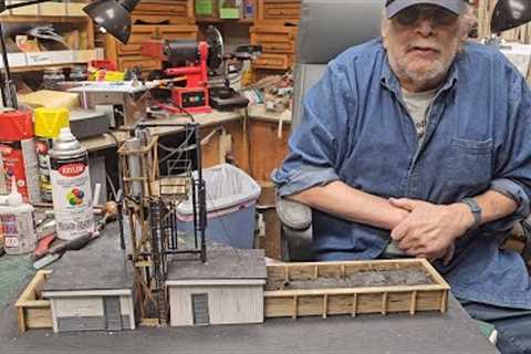 Model Railroad Sand House facilities