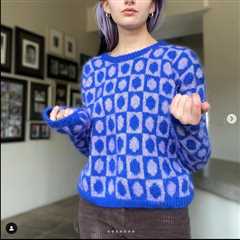 Super Cute ‘Spot On Sweater’ For Knitters By Luna Wear Patterns