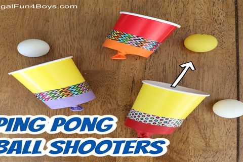 Ping Pong Ball Shooters